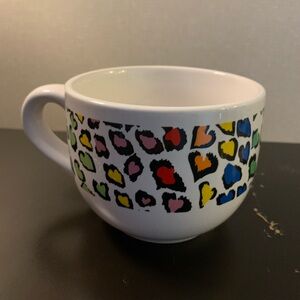 New Oversized Coffee Mug Ramen Noodle Cheetah Print Rainbow Love Pride